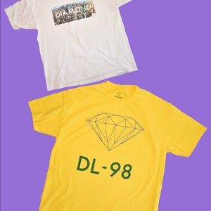 2 XL Diamond Supply T-Shirt!